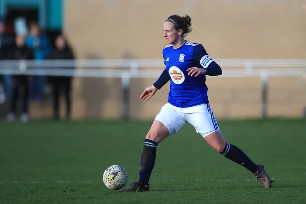 Harrop has ambitions for her football career