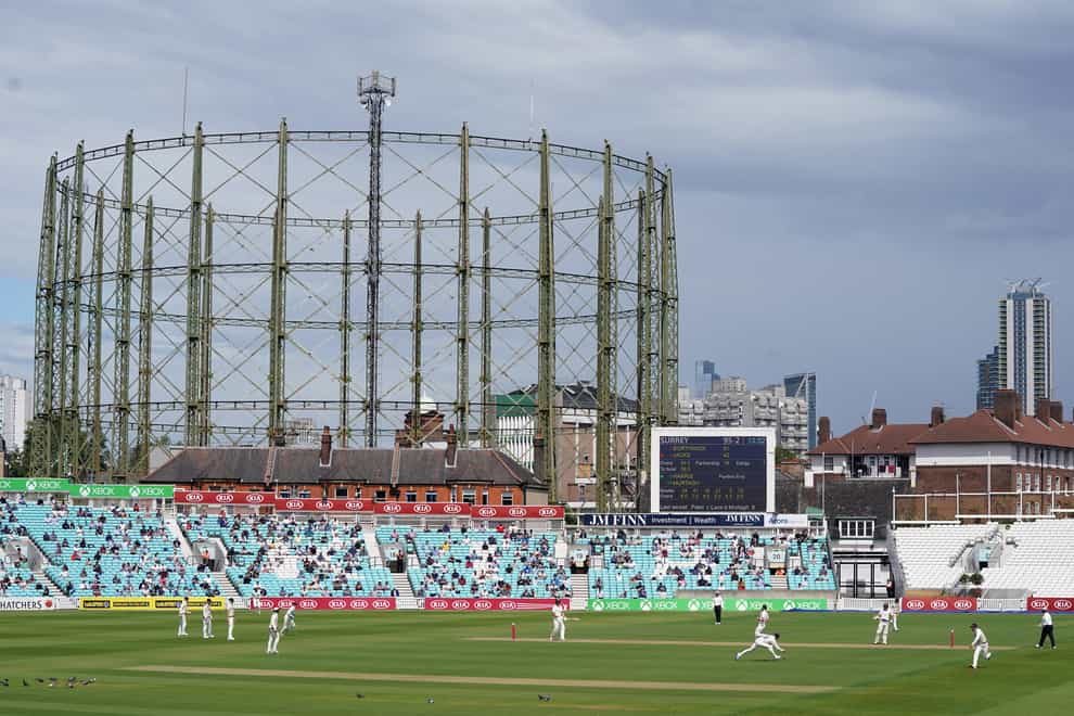Spectators were able to watch a friendly between Surrey and Middlesex earlier in July, but will not be present for the Bob Willis Trophy opener on Saturday