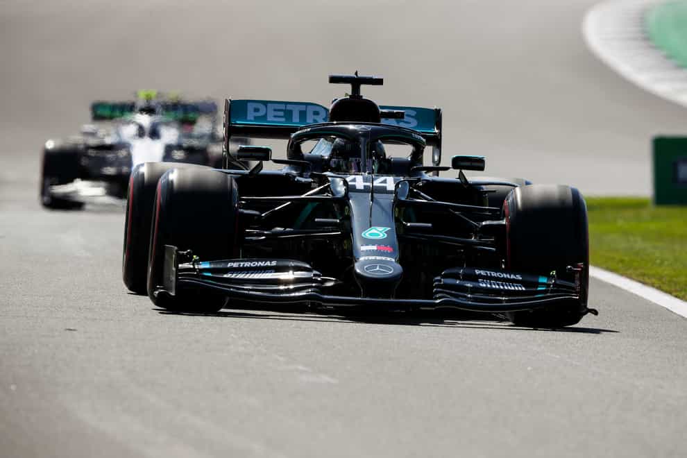 Lewis Hamilton claimed pole position for the British Grand Prix