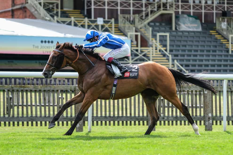 Withhold returned to winning ways at Newmarket