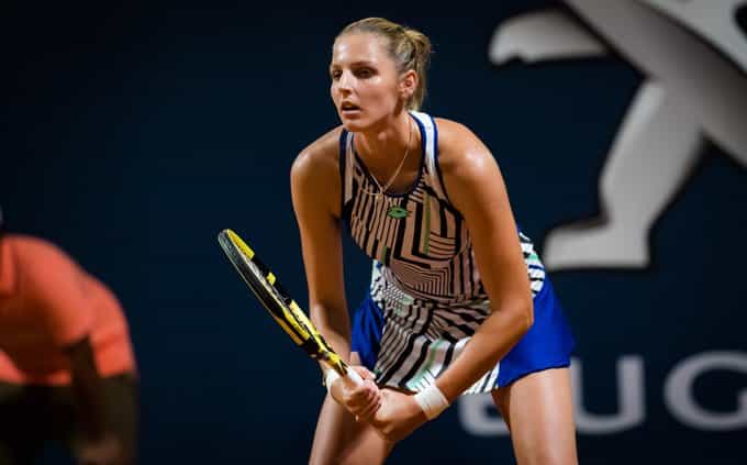 Kristyna Pliskova has a successful first day at the Palermo Open 