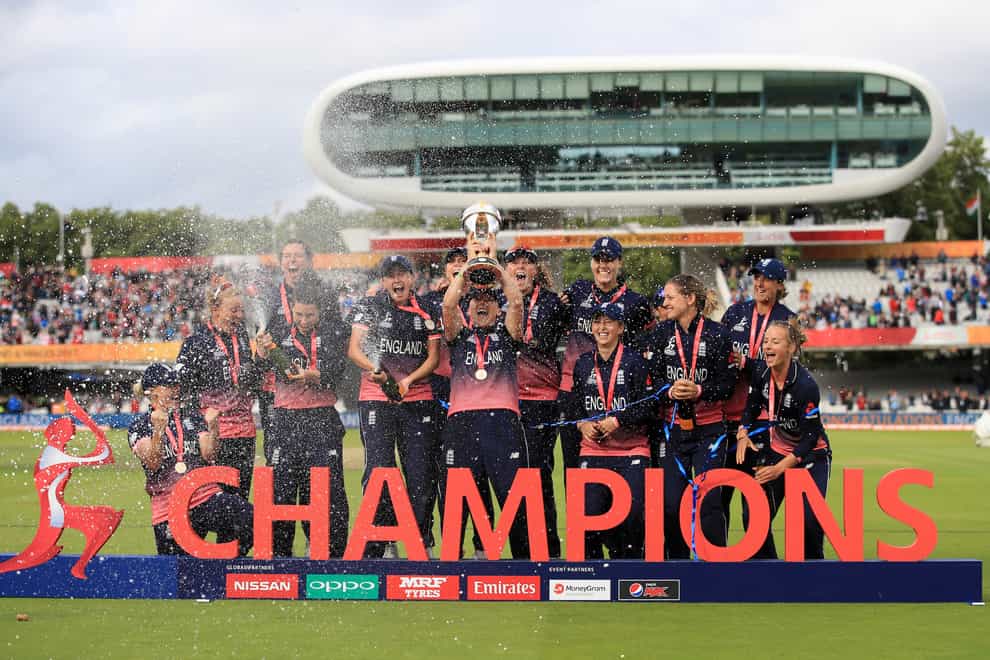 England are the defending champions of the Women's Cricket World Cup