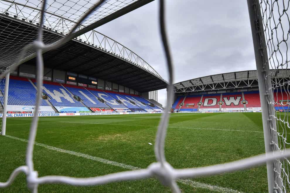 Wigan will play in League One next season (Anthony Devlin/PA)