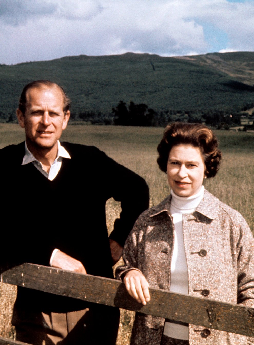 The Queen and Duke of Edinburgh celebrated their silver wedding anniversary at Balmoral in 1972 (PA)