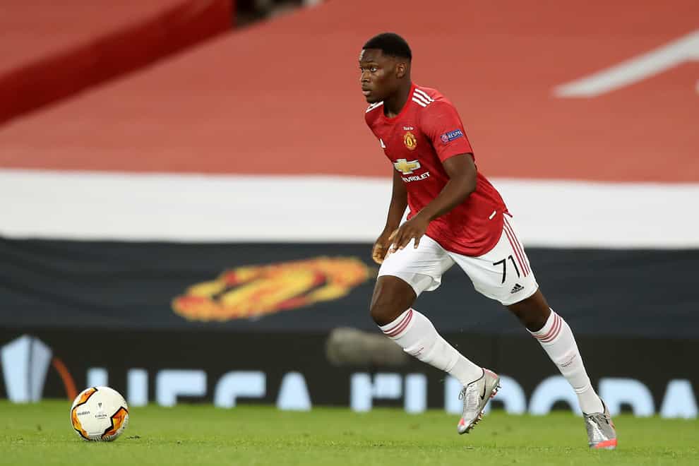 Teden Mengi made his Manchester United debut on Wednesday