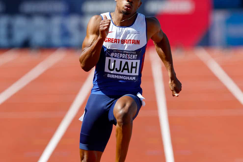 CJ Ujah is one of the athletes competing in Manchester