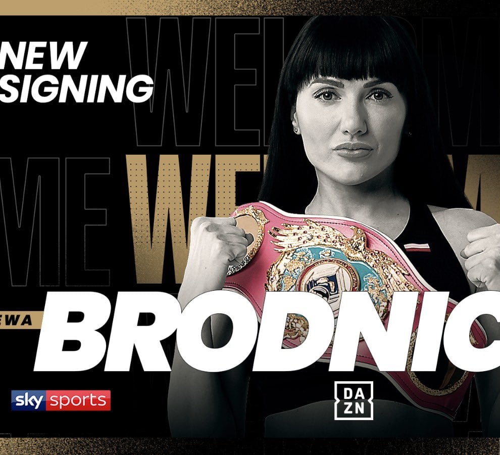 Brodnicka becomes the latest Matchroom Boxing signing