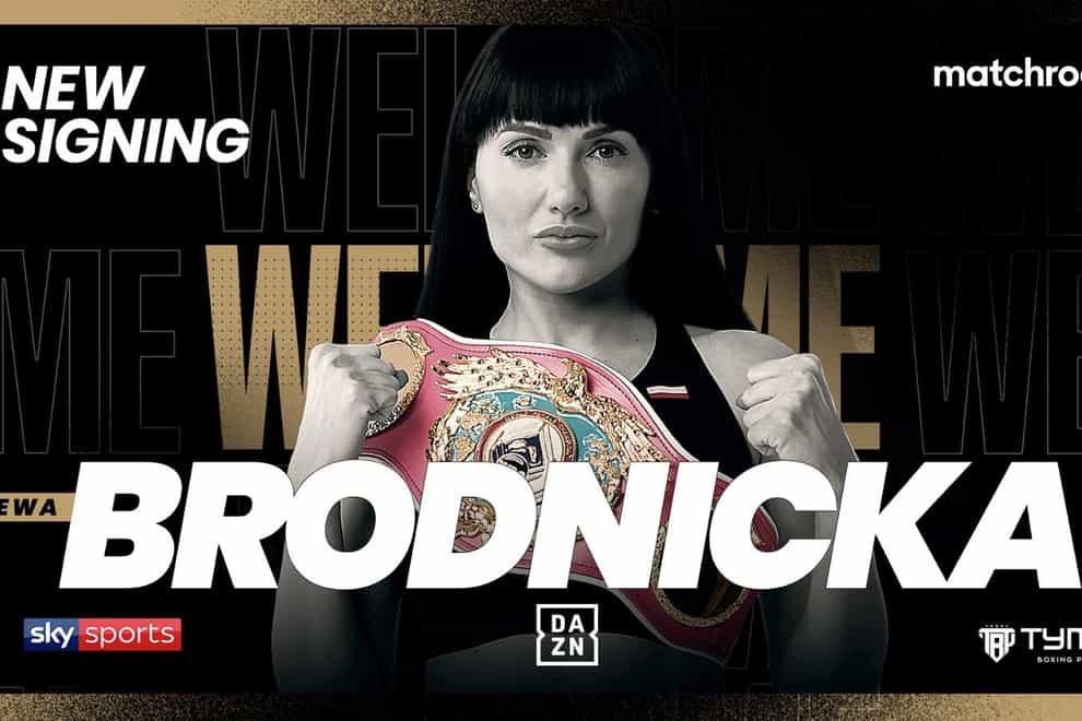 Brodnicka becomes the latest Matchroom Boxing signing
