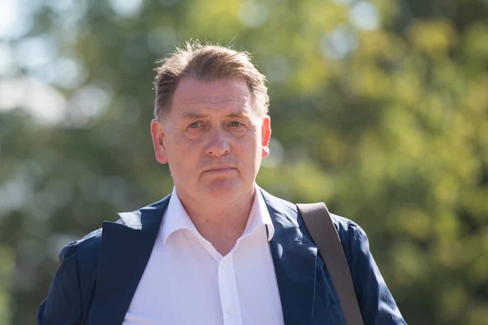 Former Labour MP Eric Joyce arrives at Ipswich Crown Court 