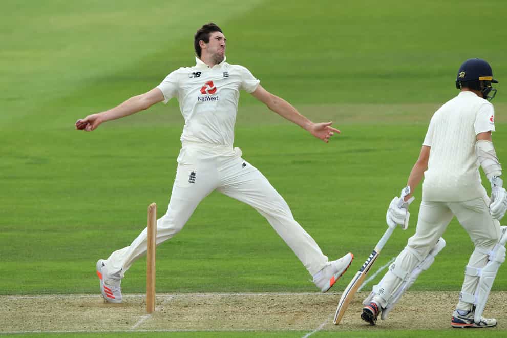 Craig Overton took four wickets as Somerset bowled Northamptonshire out for 67
