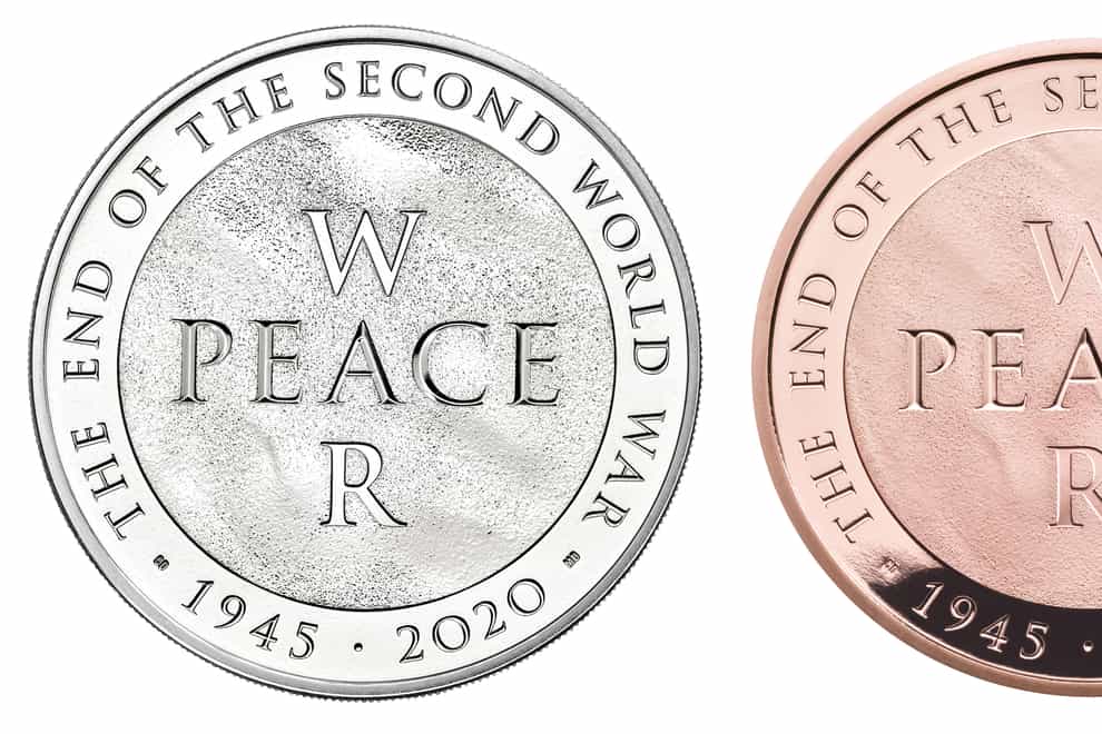 The Royal Mint's coin to mark the 75th anniversary of the end of the Second World War