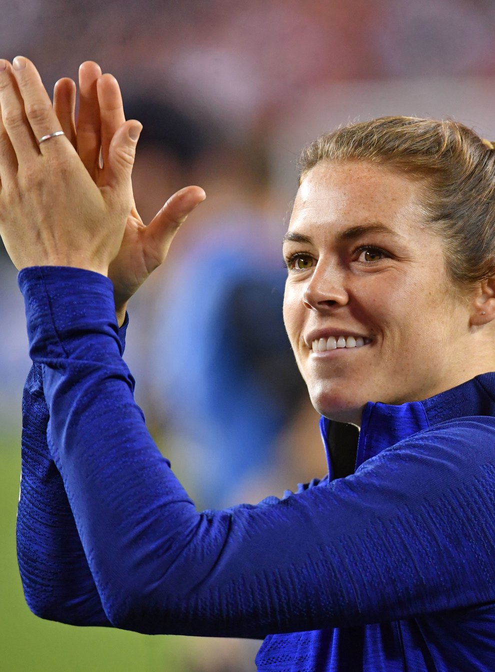 Kelley O'Hara is proud that players at the Challenge Cup acted responsibly