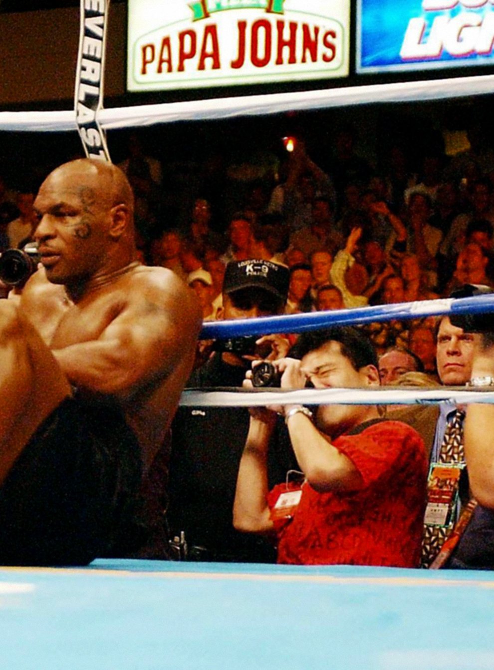 Tyson has not fought since 2005, losing the last two fights of his career by stoppage