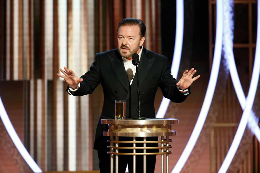 Gervais has always defended comedians' right to outrage