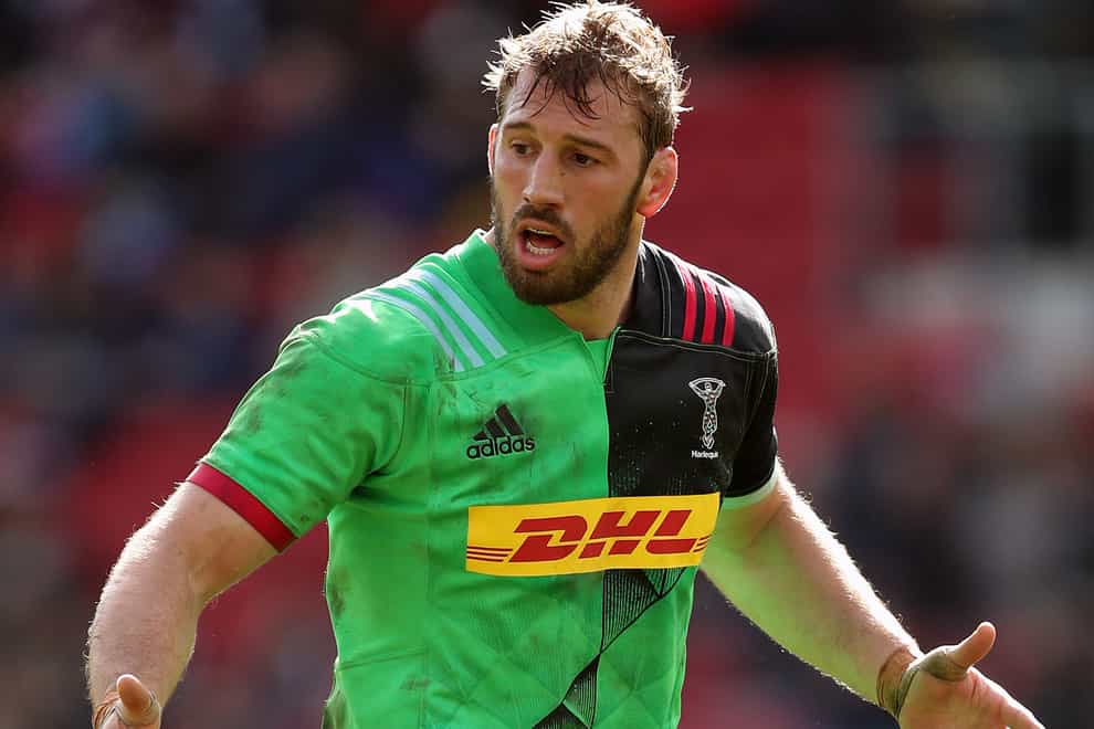 Chris Robshaw is set to lead Harlequins against Sale when the Gallagher Premiership season resumes