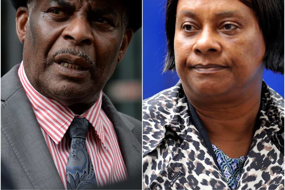 Neville and Doreen Lawrence (Kirsty O'Connor/Nick Ansell/PA)