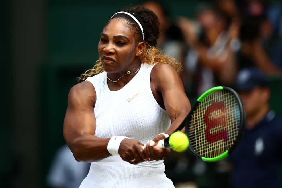 Serena Williams was back in WTA action on Tuesday at the Lexington Open