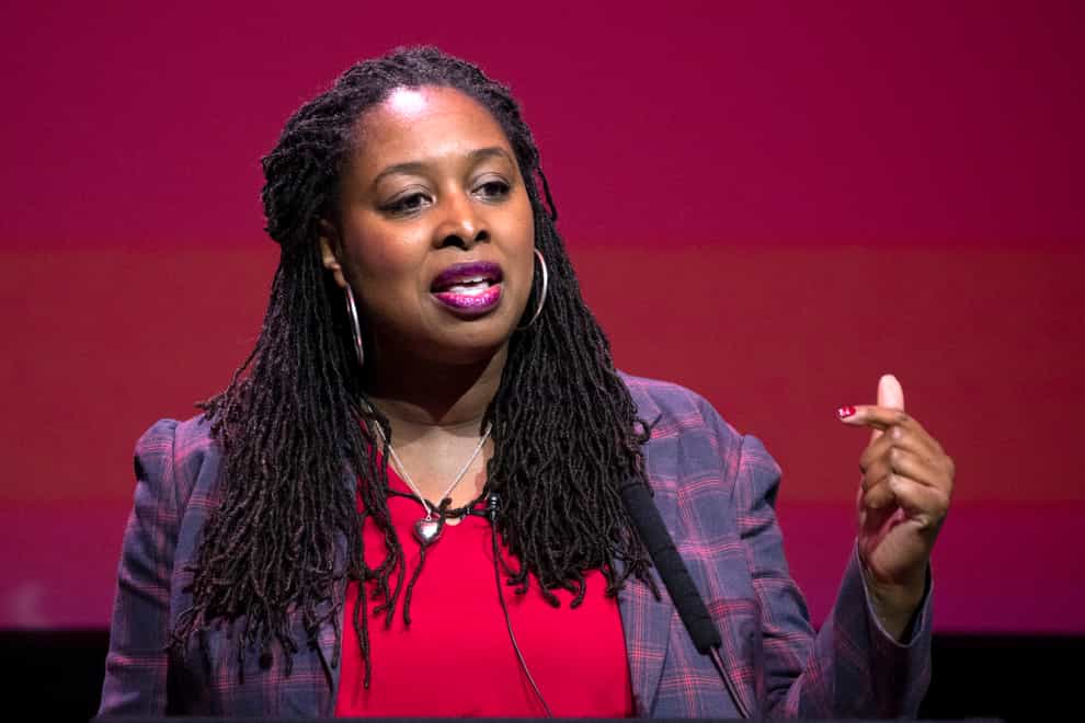 Dawn Butler accused officers of racial profiling in stopping the car in which she was travelling on Sunday 