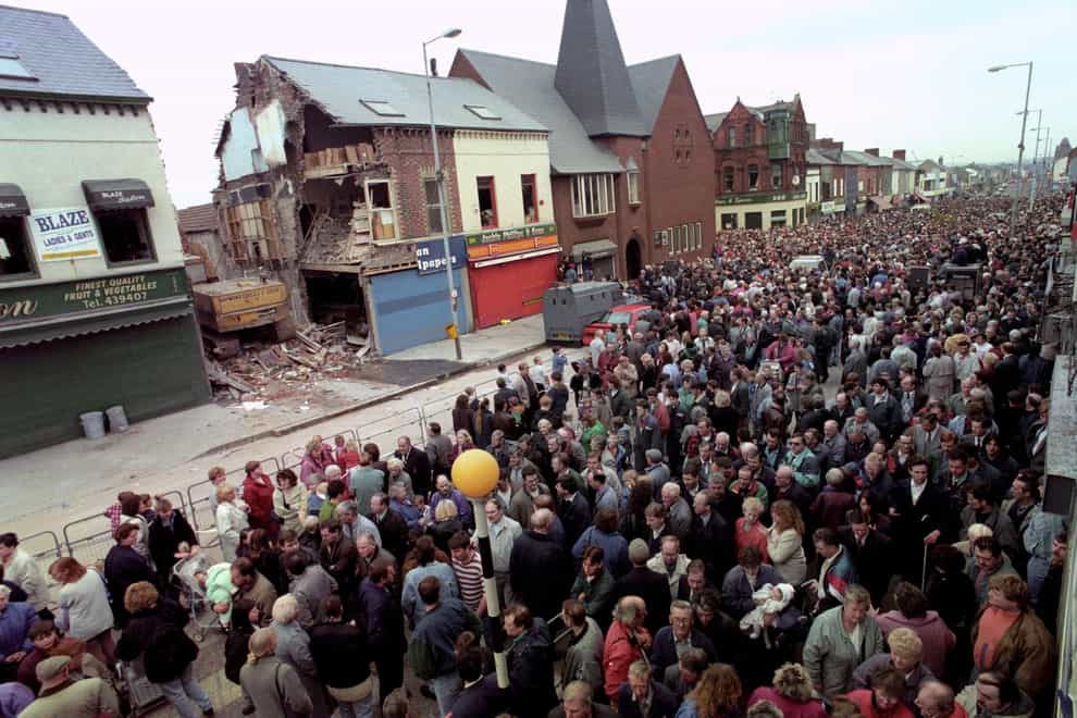 Shankill Road bombing in Belfast