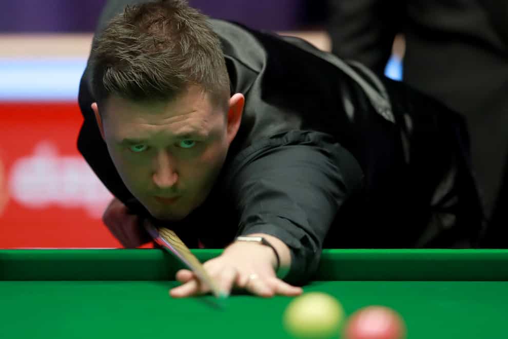 Kyren Wilson hit back in style in an impressive morning session at the Crucible