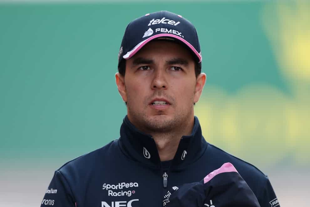 Sergio Perez will be back in action at the Spanish Grand Prix
