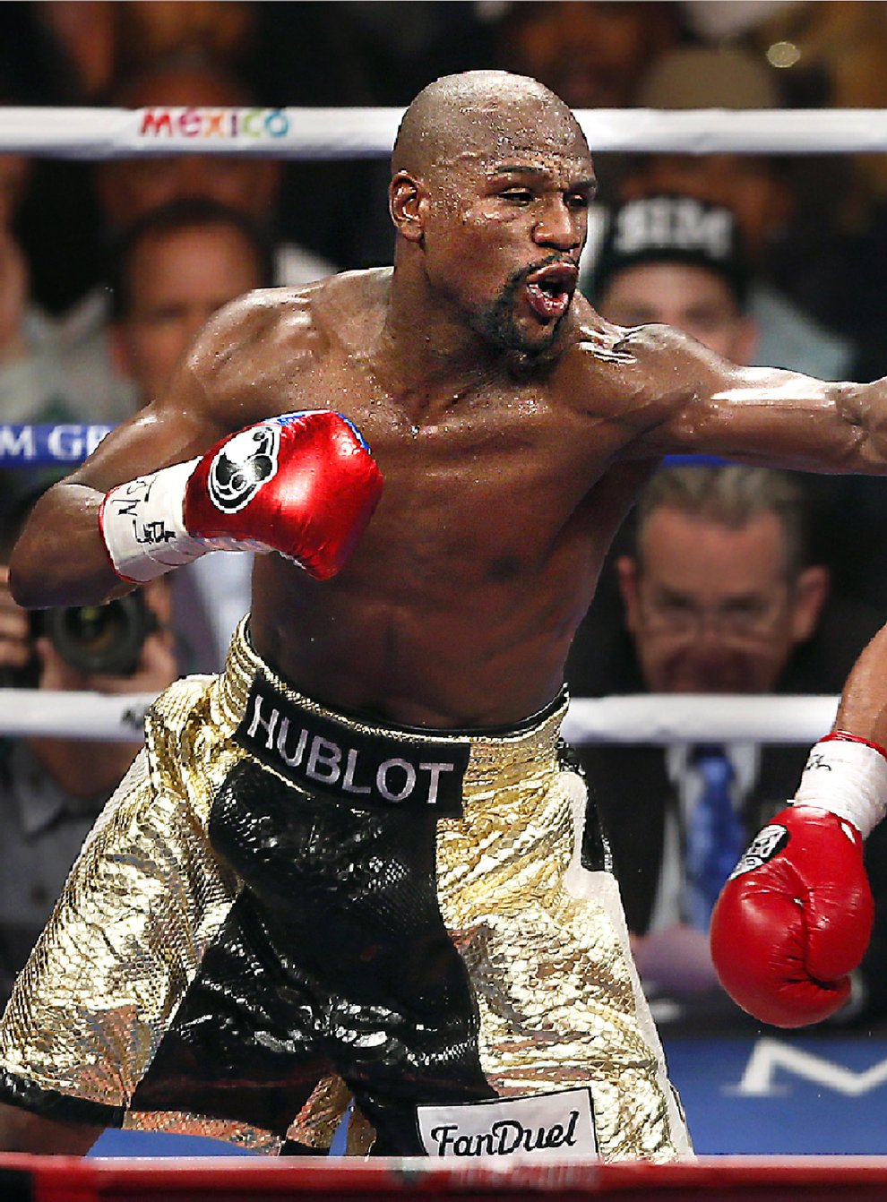 Mayweather beat Pacquiao by unanimous decision five years ago