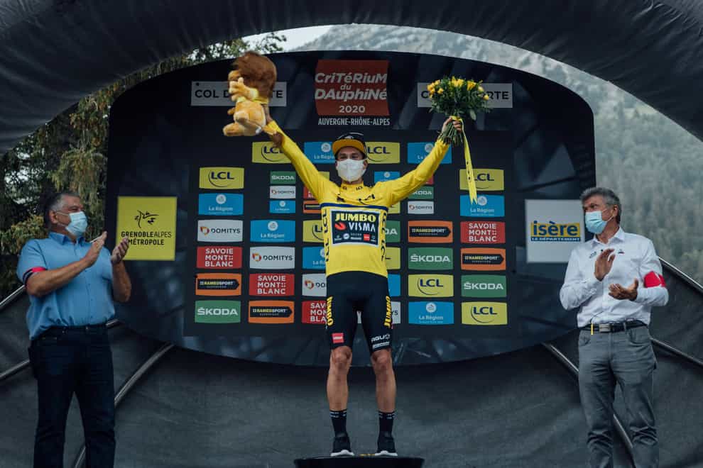 Roglic extended his lead at the top of the general classification
