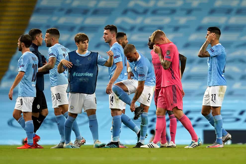 Manchester City defeated Real Madrid in the Champions League