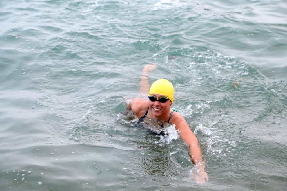 English Channel swimming record