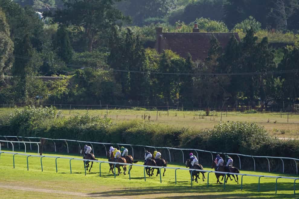 The riders suffered falls at Fontwell