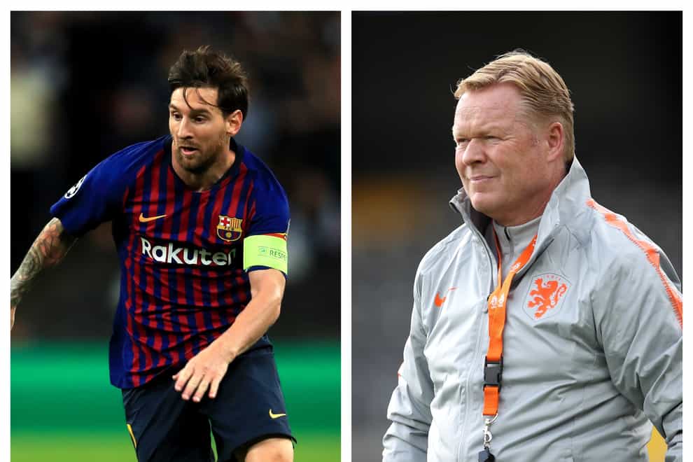Lionel Messi will be a 'key player' for Barca under Ronald Koeman