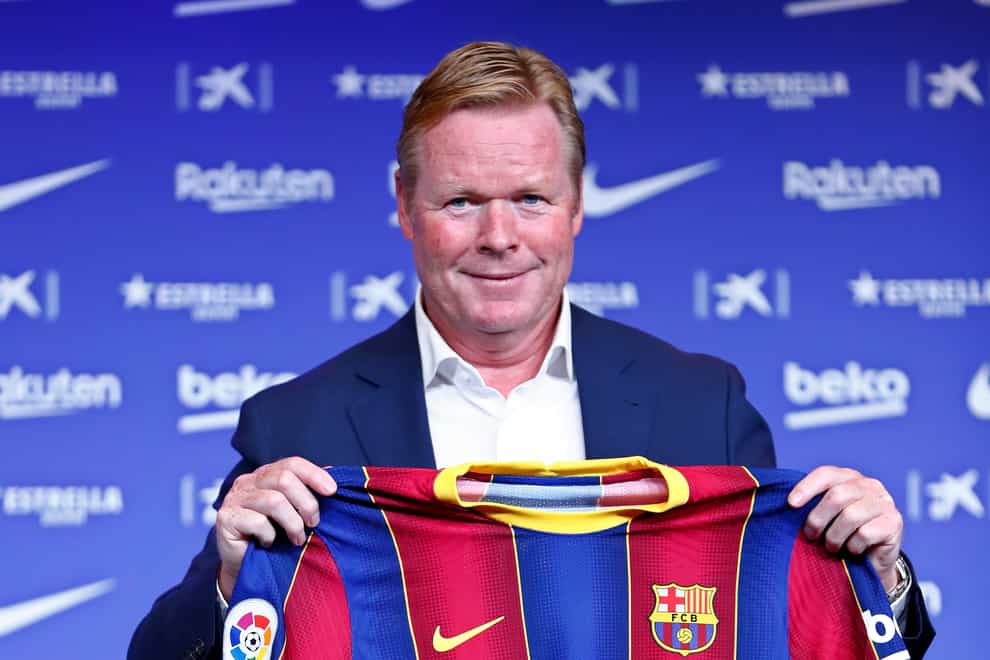 Ronald Koeman is Barcelona's new head coach after leaving Holland