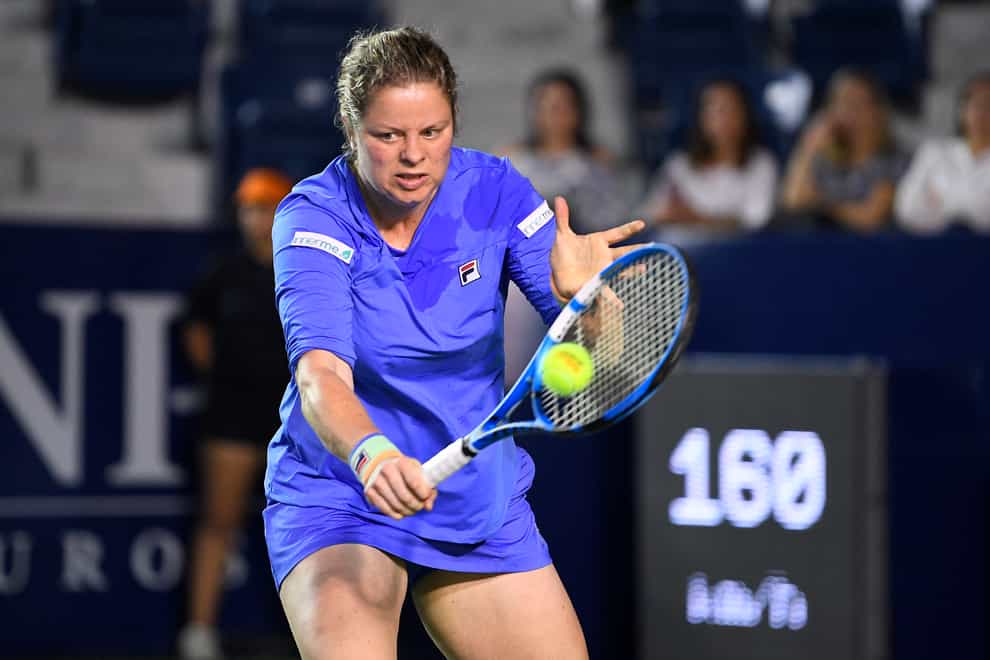 Kim Clijsters is out of the Western & Southern Open
