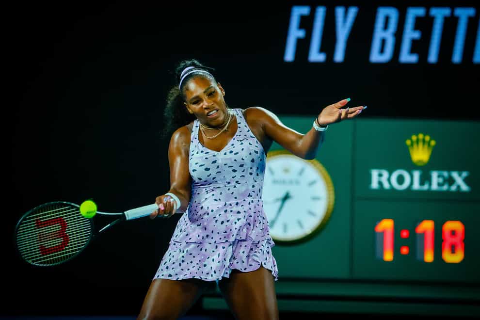 Serena Williams felt staying in a hotel was a 'big risk'