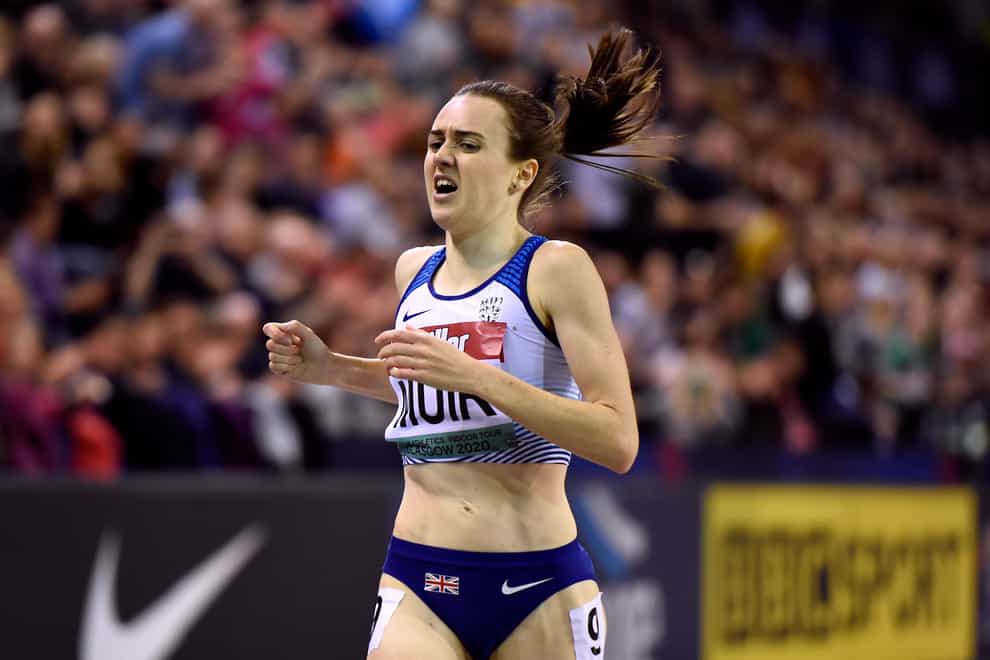 Laura Muir claimed an emphatic 1500m victory in Stockholm