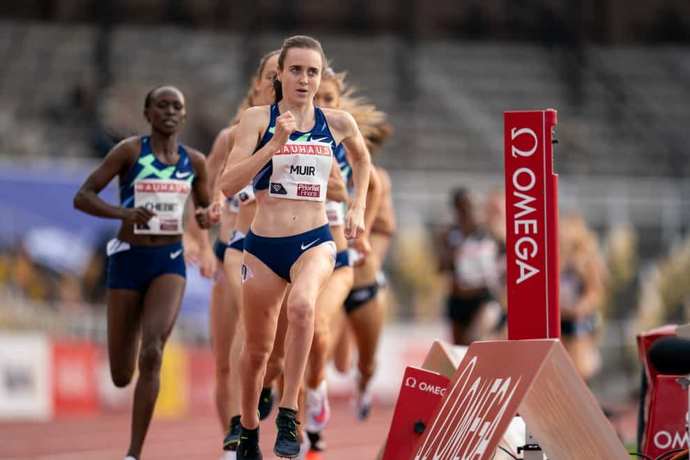 Laura Muir stormed to 1500m victory