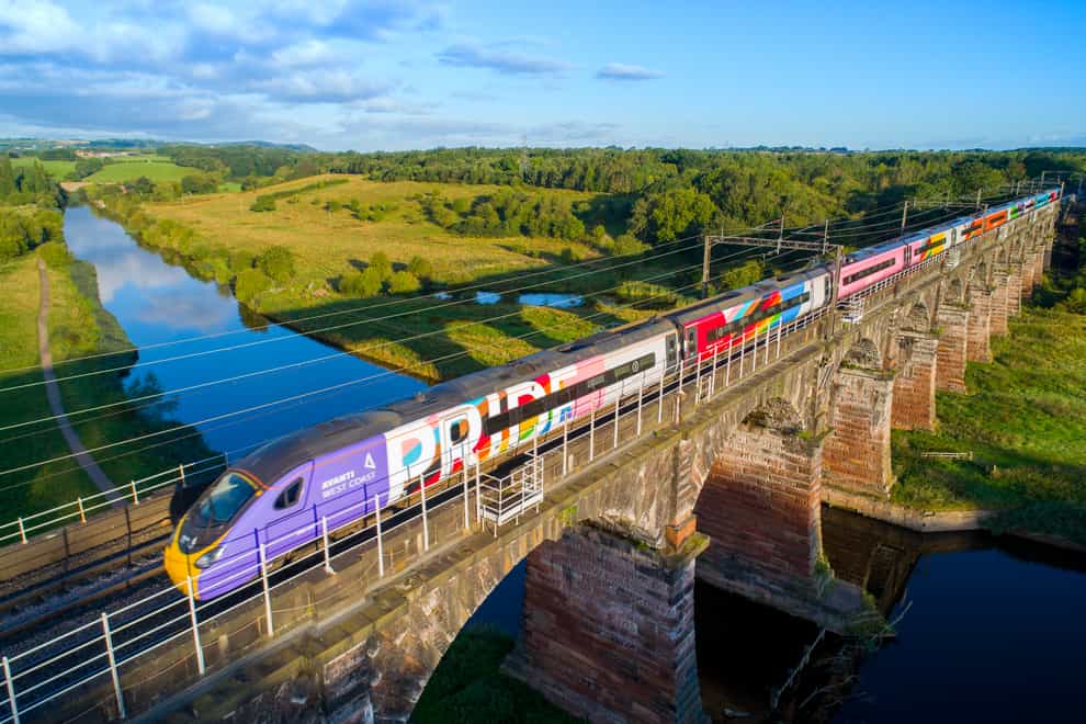 Avanti West Coast launches the UK’s first Pride train staffed by an all LGBTQ+ crew