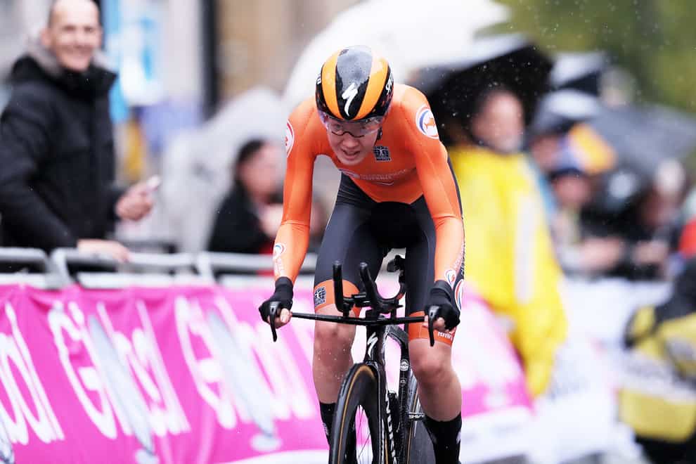 Van der Breggen was in a class of her own as she claimed the European title