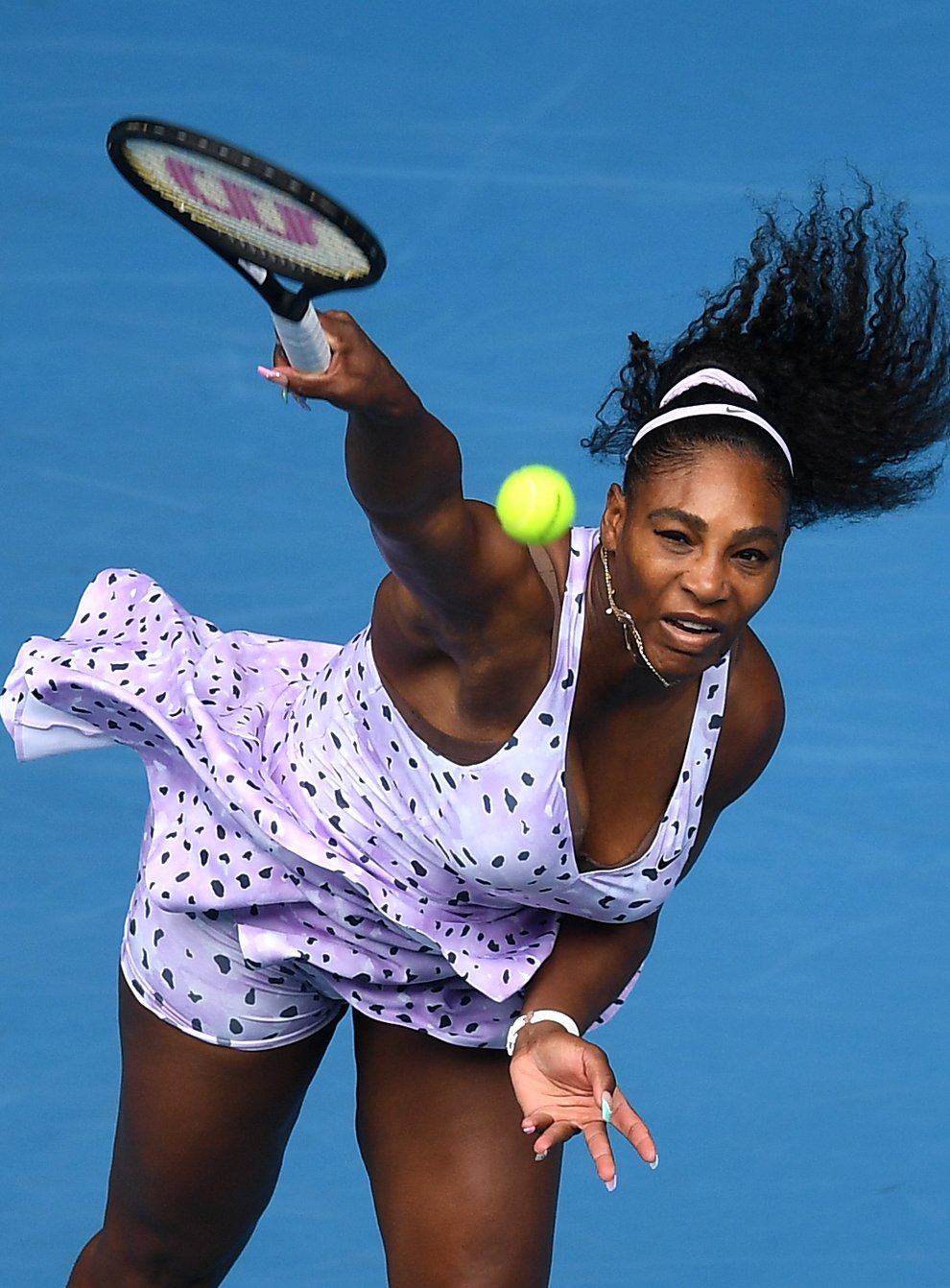Serena Williams dug deep to earn victory over Arantxa Rus