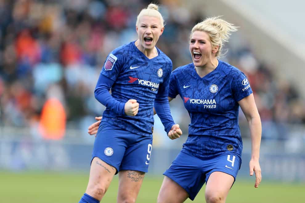 Chelsea won the Women's Super League after the season ended prematurely in March