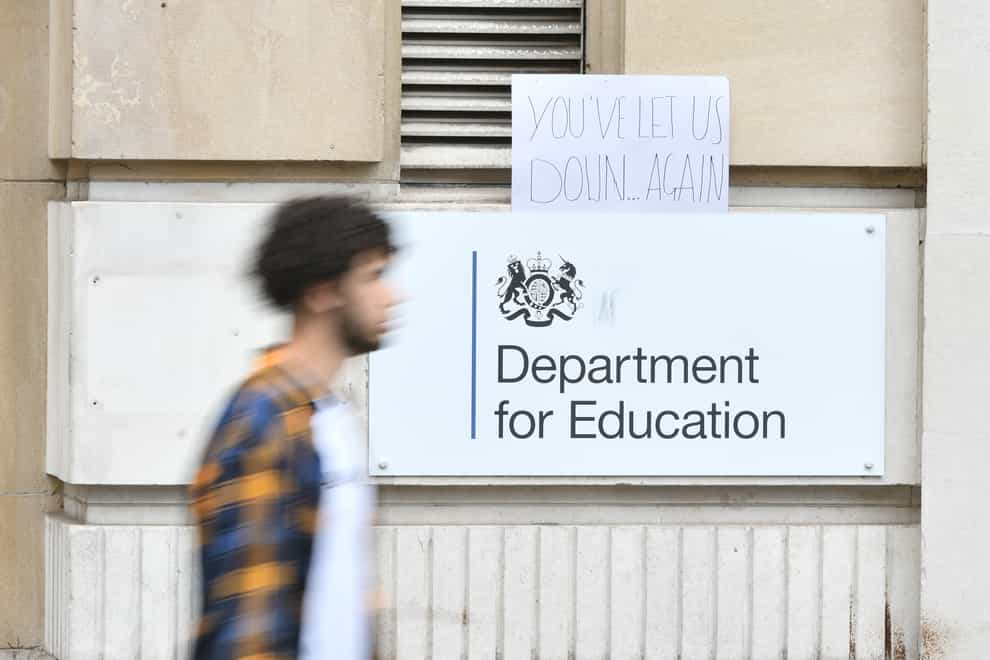 Ofqual chief Sally Collier has stepped down in the wake of the Government U-turn on exam results (Dominic Lipinski/PA)