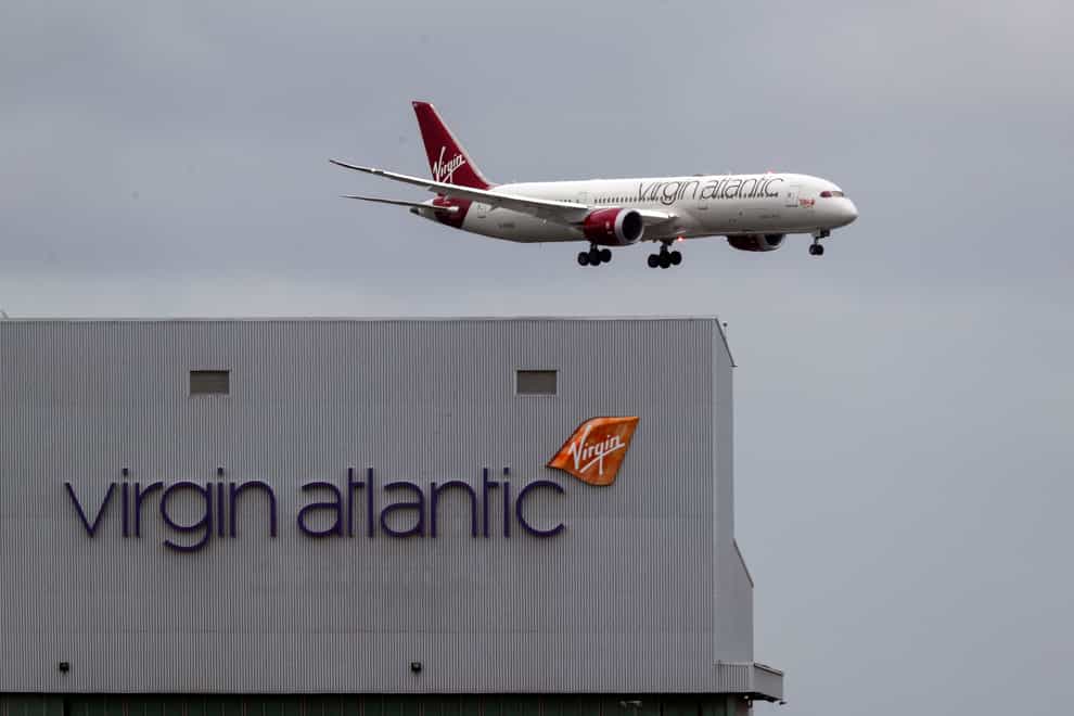 Virgin Atlantic says it has reached 'a significant milestone in safeguarding its future' after creditors voted to approve a £1.2 billion bailout (Steve Parsons/PA)