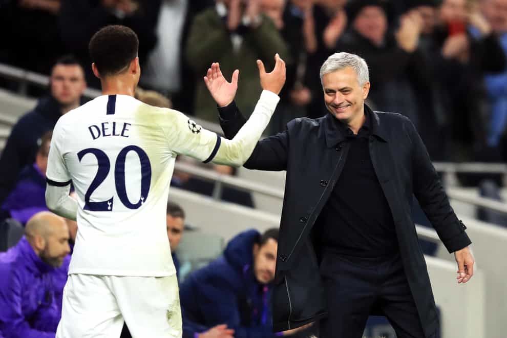 Jose Mourinho's relationship with Dele Alli features heavily in the first three episodes of the All or Nothing documentary