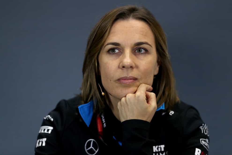 Claire Williams has been running the Williams F1 team for seven years