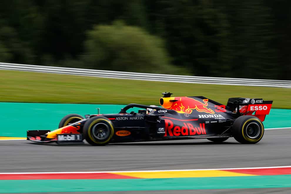 Red Bull driver Max Verstappen was in fine form on Friday
