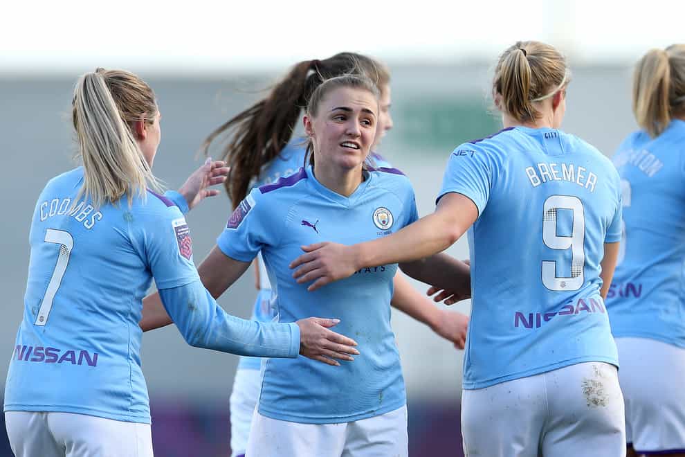 The coronavirus pandemic saw Manchester City miss out on an opportunity to win the WSL title last season