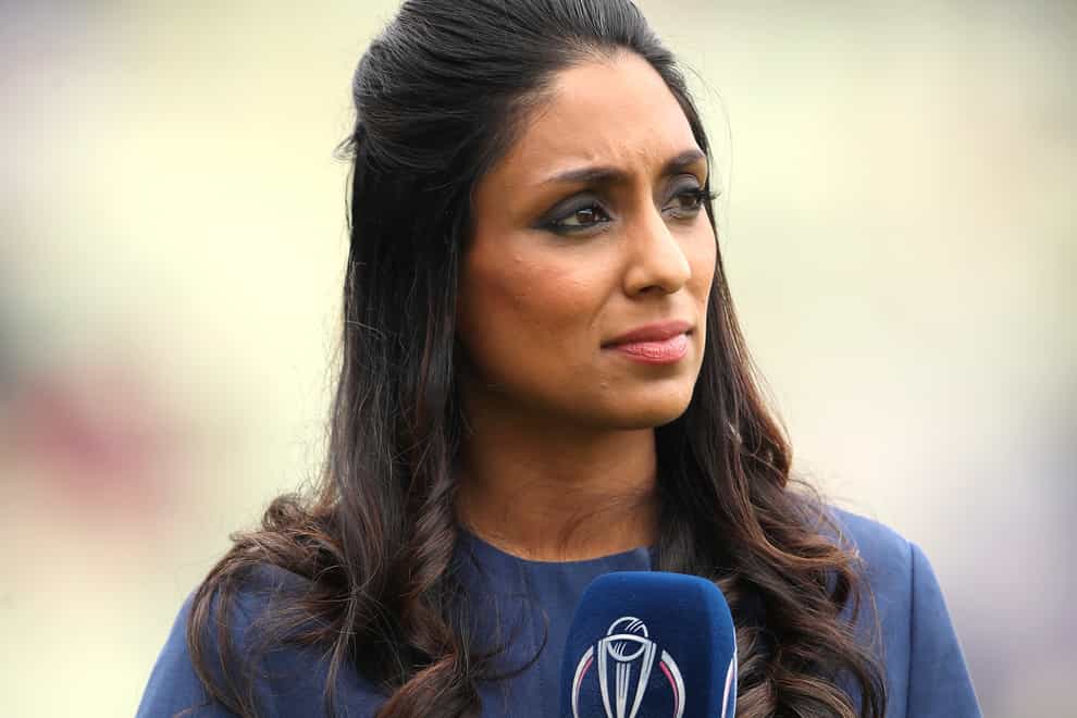 Isa Guha has fronted BBC's cricket coverage this summer (Tim Goode/PA)