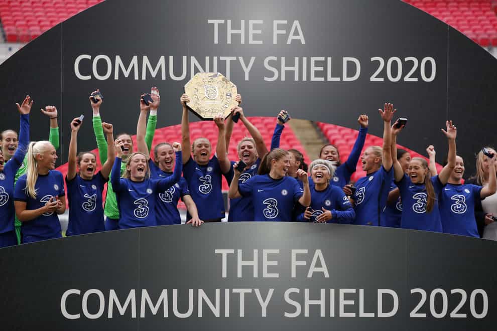 Chelsea won the first Women's Community Shield since 2008