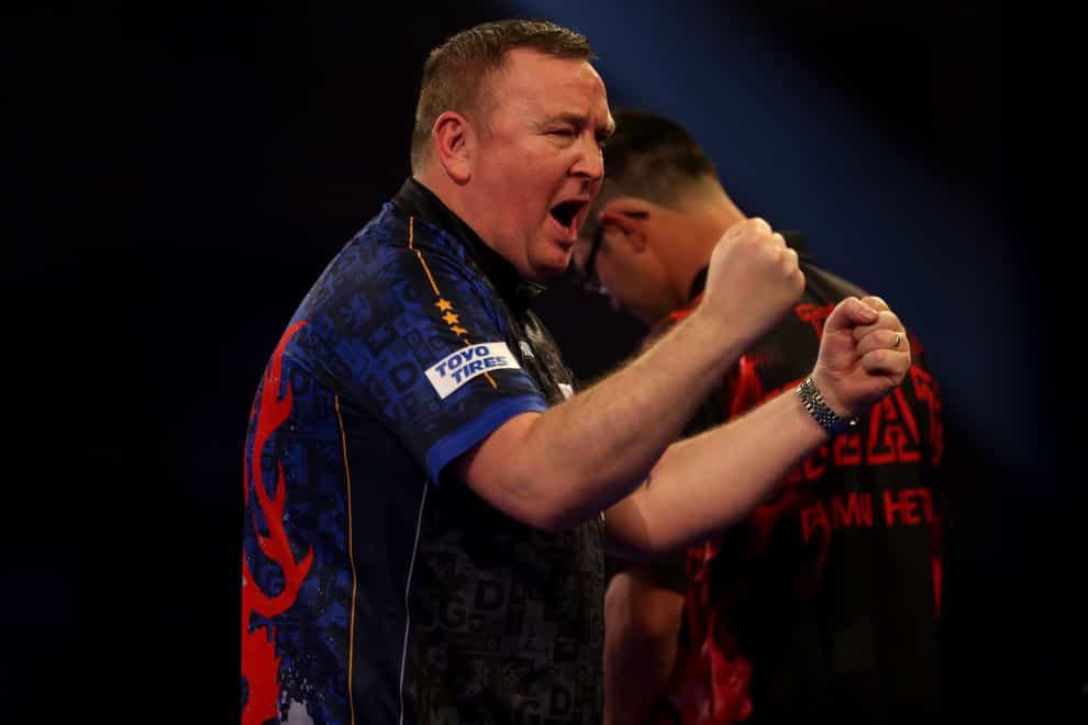 Glen Durrant is four points clear at the top of the Premier League