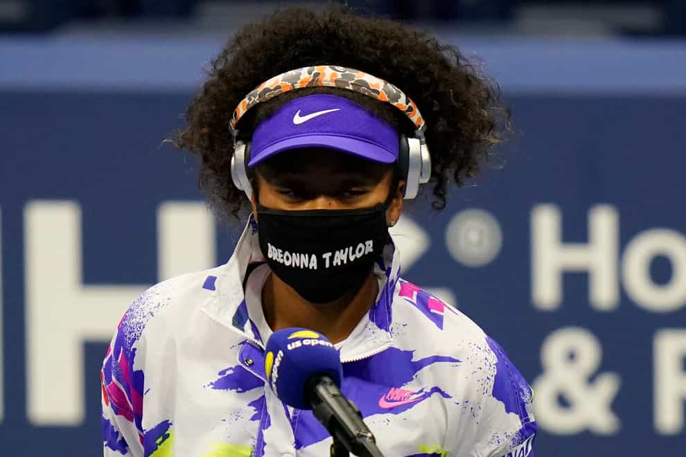 Naomi Osaka wore a mask in honour of Breonna Taylor 
